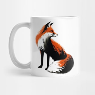 Fox statue Mug